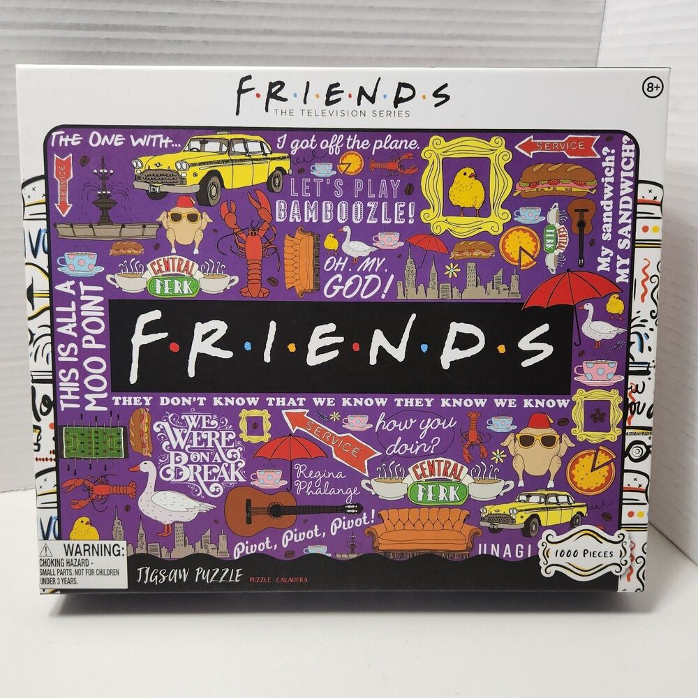 Friends The Television Series 1000 Piece Puzzle New Pivot Lobster TV Show New